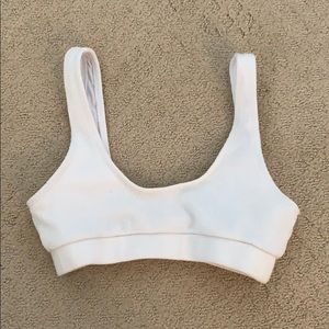 White swim top